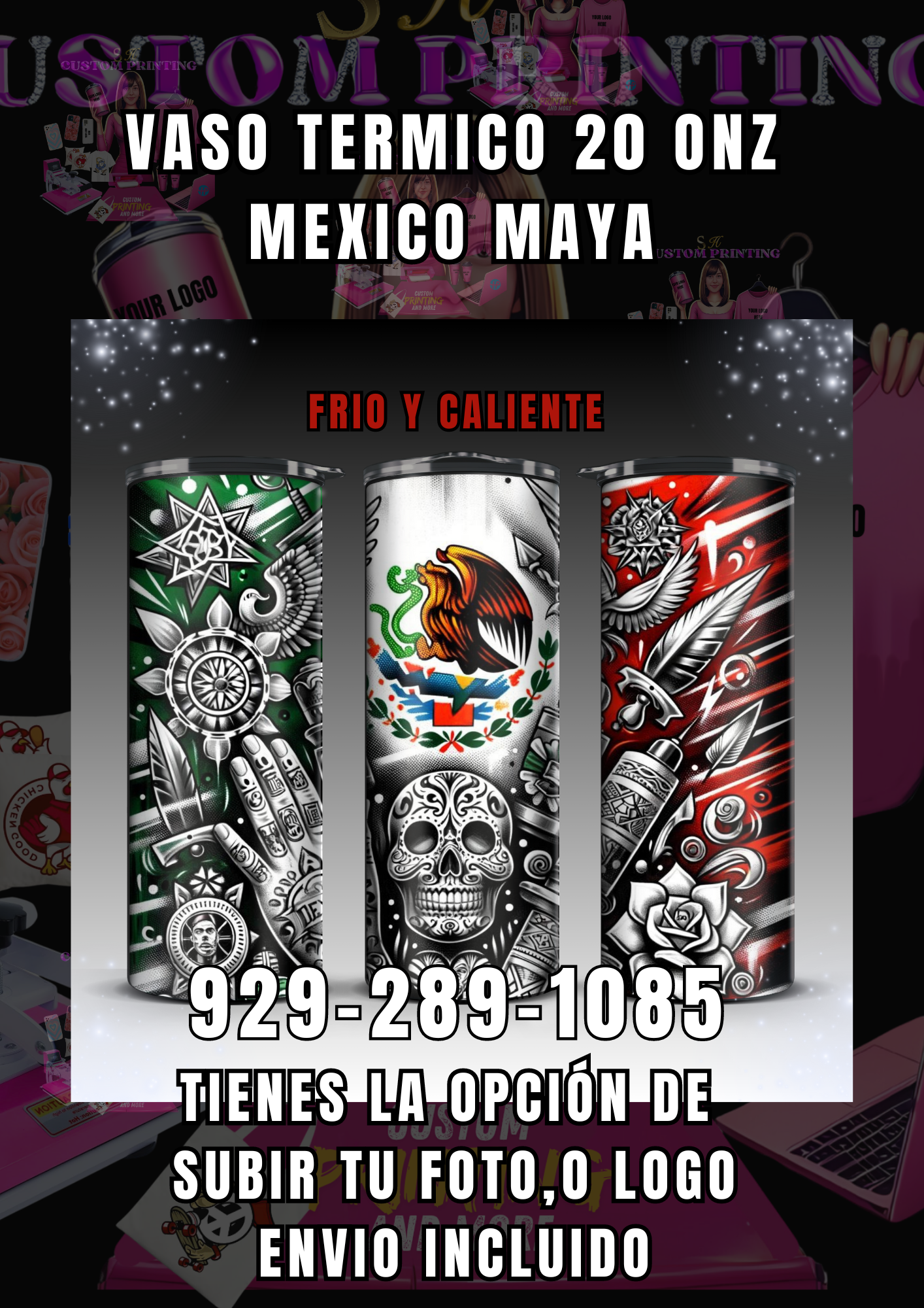 TUMBLERS MEXICO MAYAS