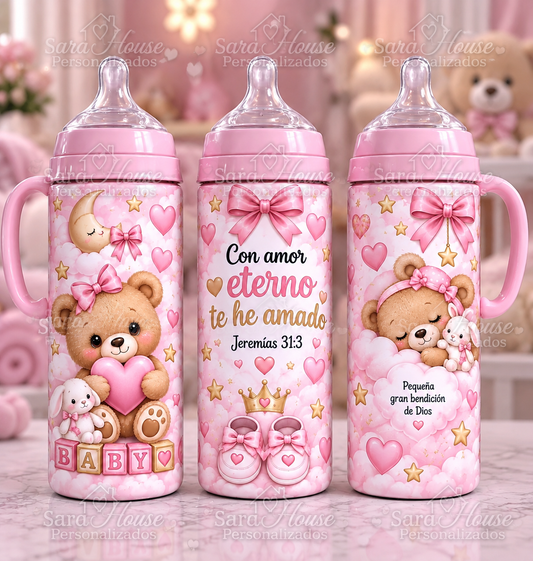 Biberón Personalizado para bebé 🌸