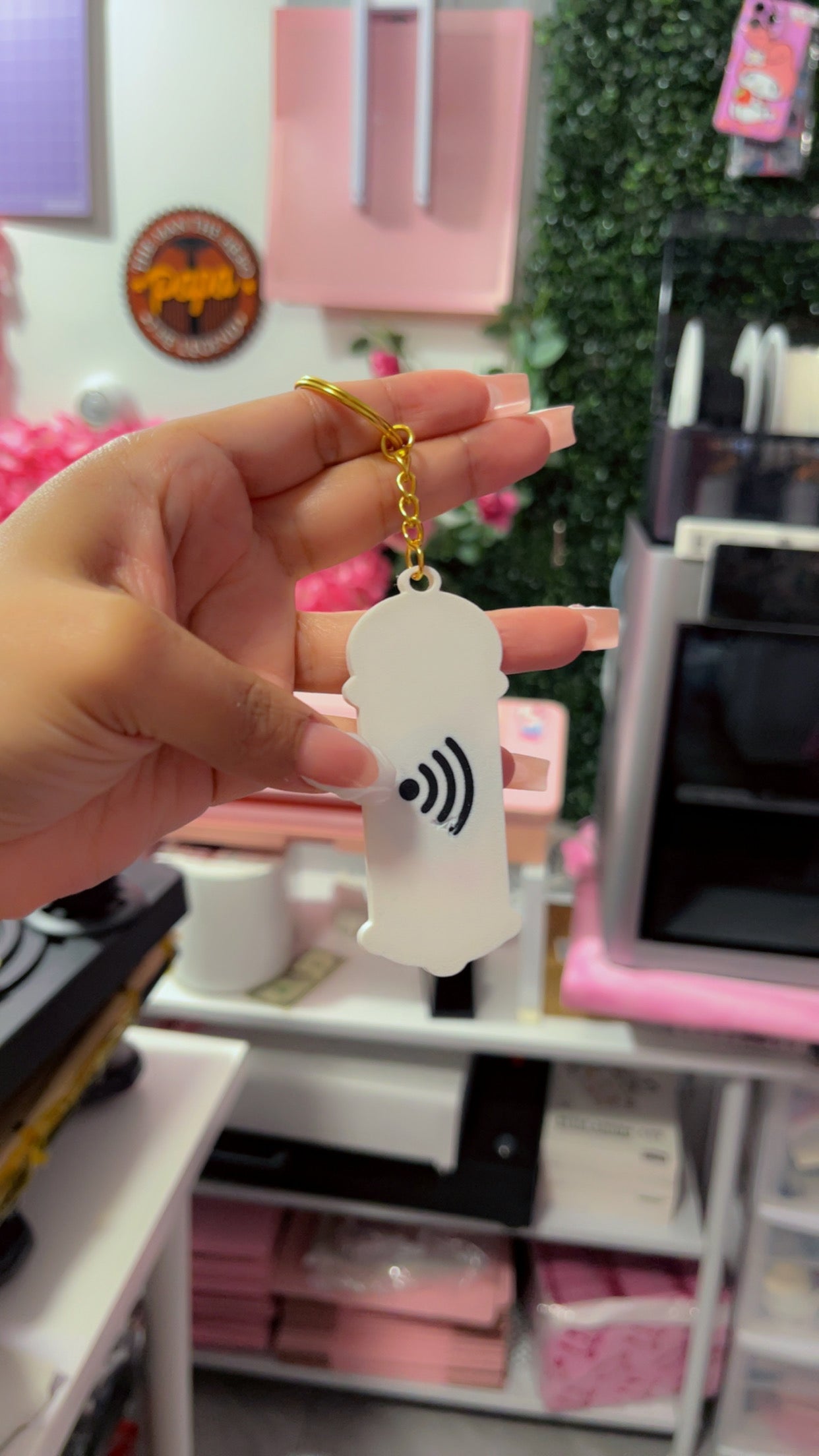 Llaveros NFC de Barbería