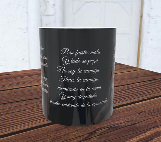 TAZA CAZZU NO TE DECEO EL MAL