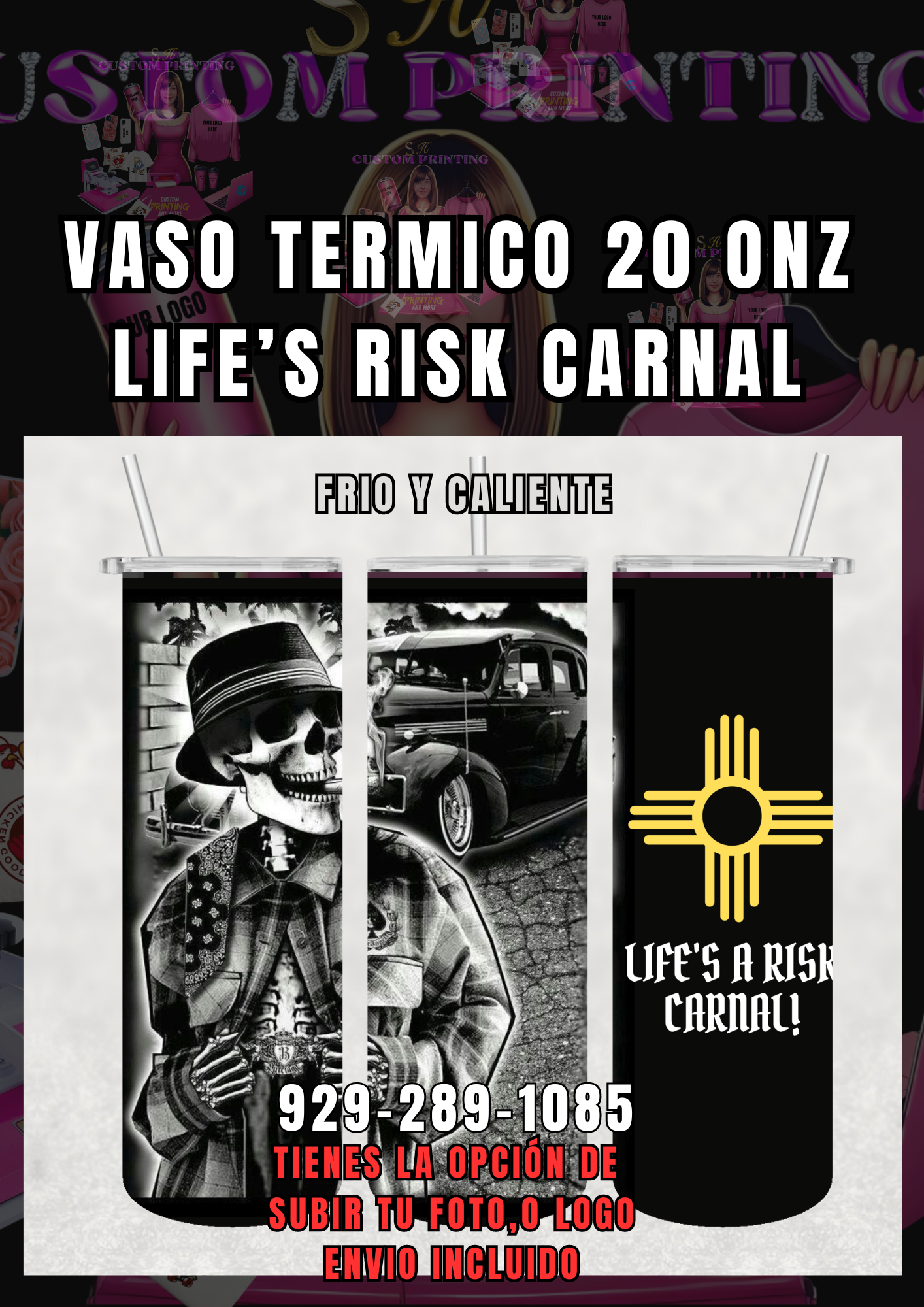 TUMBLERS LIFÉS RIKS CARNAL