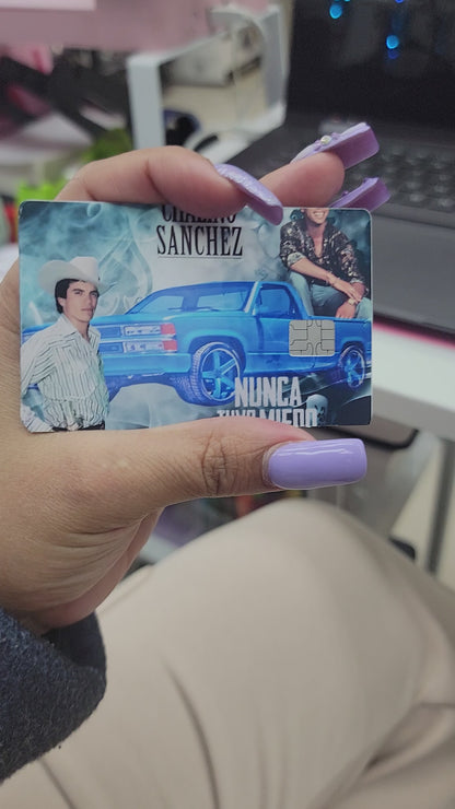 Stickers tarjeta Chalino Sanchez