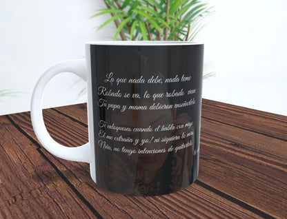 TAZA CAZZU NO TE DECEO EL MAL