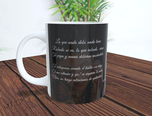 TAZA CAZZU NO TE DECEO EL MAL